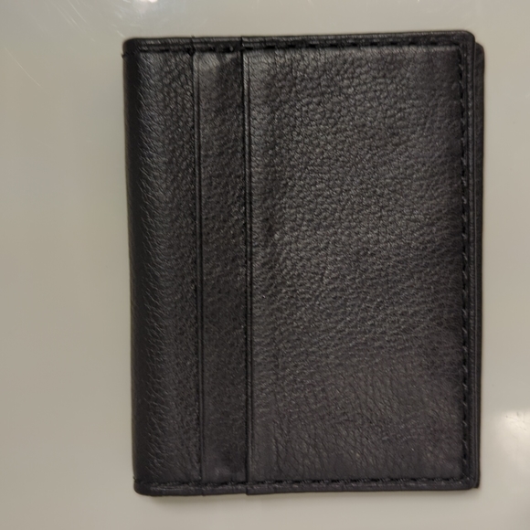 FOSSIL Card Wallet Genuine Leather - Picture 2 of 3